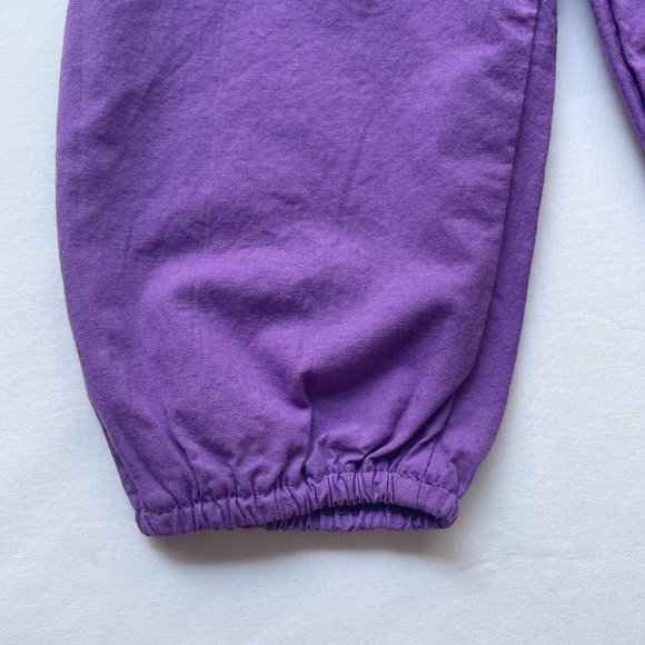 Purple Jogger Harem Pants Baby Size 6-12 Months - Picture 6 of 9